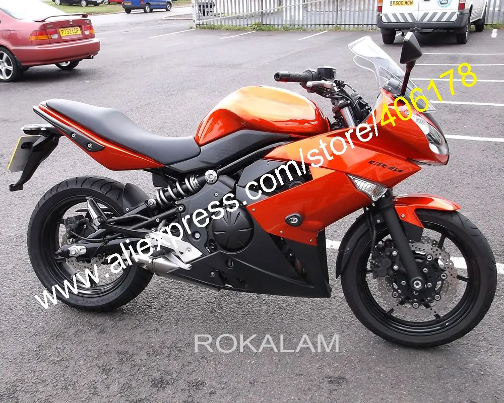 Обтекатель для Kawasaki Ninja 650R ER 6F 650 R ER6F 09 10 11 2009 2010 2011 ABS Aftermarket мотоцикл комплект