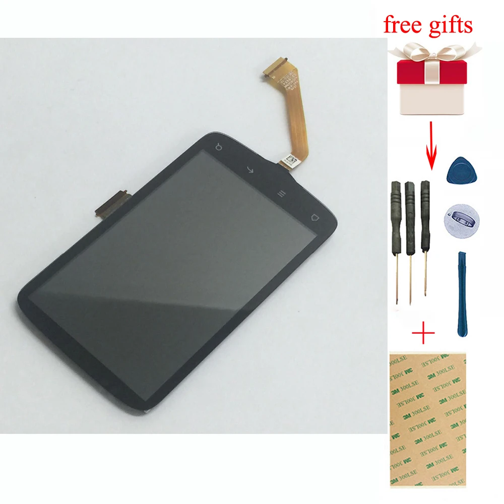 ЖК-экран для htc Desire S S510e G12 ЖК-дисплей S510e ЖК-сенсорный для htc Desire S ЖК-экран кодирующий преобразователь сенсорного экрана в сборе