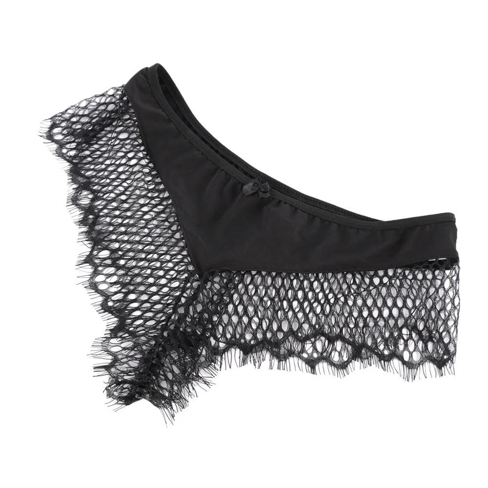 

1PC Sexy Women Panties Eyelash Lace Hollow Briefs Sexy Lingerie G-string Underpants Hollow Mesh Panties Perspective Exotic Thong