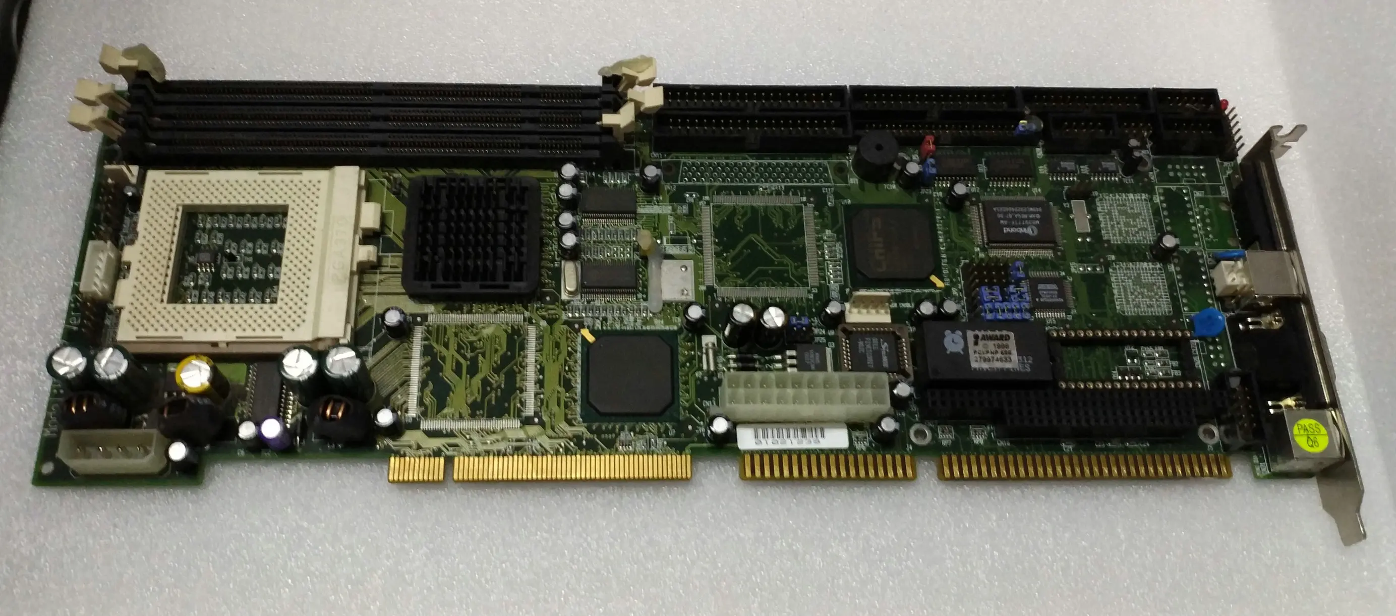 Плата промышленного оборудования HS6037 VER 2,1 HS-6037 V полноразмерная карта ЦП