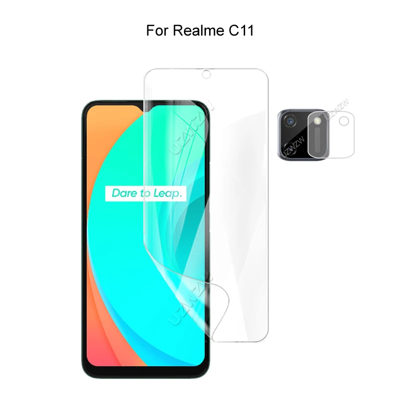 

Мягкая Гидрогелевая Защитная пленка для камеры Realme C11, полное покрытие