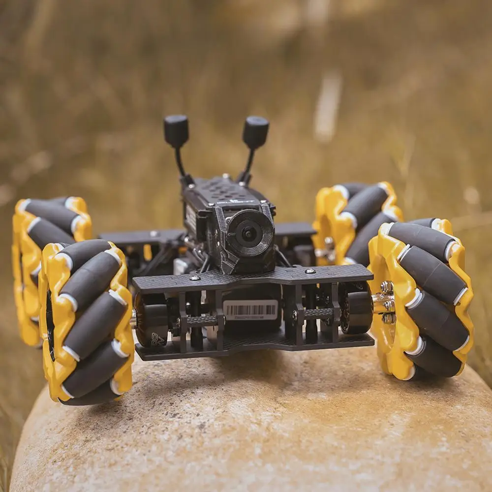 IFlight Mecan FPV Автомобильная Рамка DIY с 4 колесами совместимая DJI воздушная установка