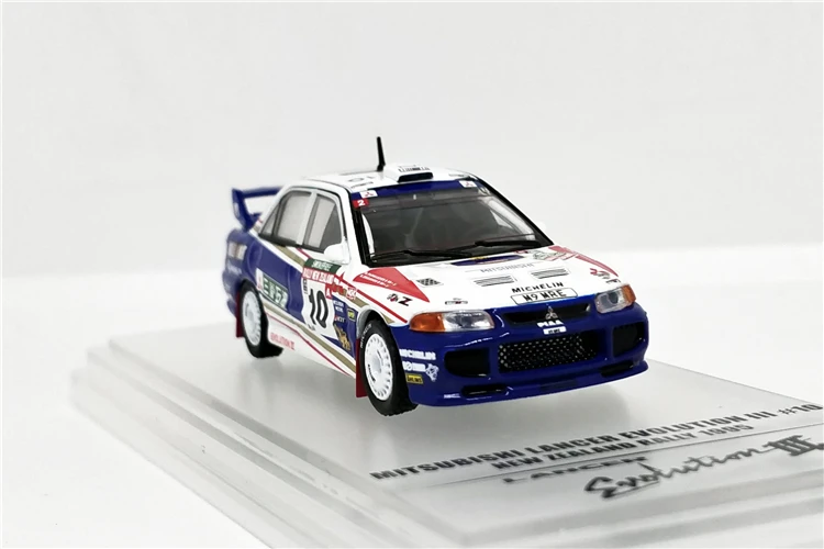 1: 64 INNO64 Mitsubishi LANCER EVOLUTION III#10 Новая Зеландия ралли 1995 литая модель автомобиля