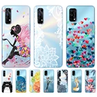 Задние Чехлы для Realme 7 для OPPO Realme 7 Pro, Противоударная Мягкая силиконовая задняя крышка для телефона Realme7 7Pro, бампер Coque Capa Funda