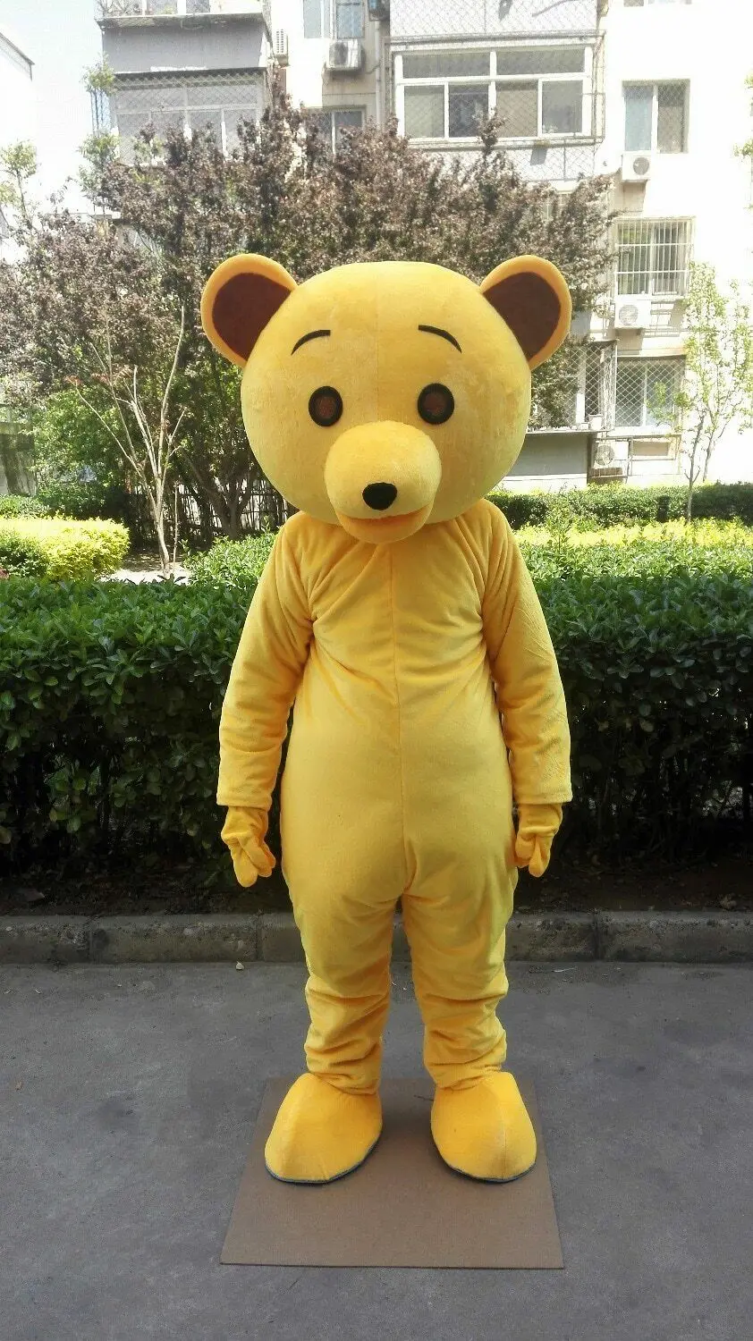 

Bear Mascot Costume Cosplay Party Game Dress Outfit Advertising Halloween Adult Factory Wholesale Free Postage