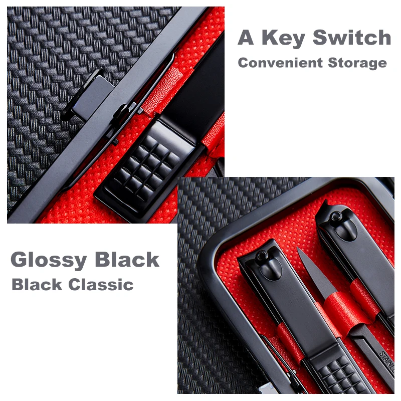 7 шт. машинка для стрижки ногтей из нержавеющей стали|Ножницы и триммеры| |