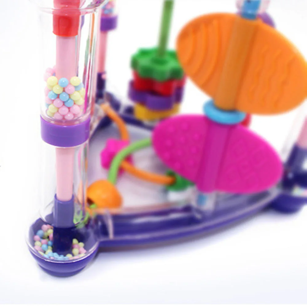 Infant Development Educational Hanging Toys Baby Activity Play Cube Toys ABS Plastic Safety Non-toxic For Newborn Rattle Toy