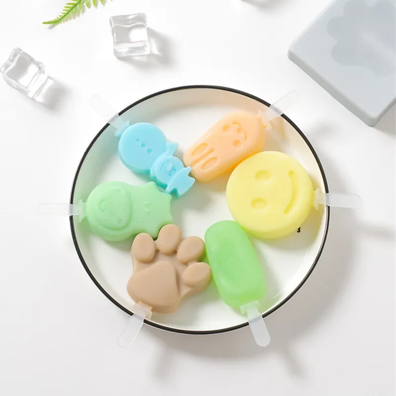 Силиконовая форма для заморозки мороженого фруктового йогурта | Дом и сад