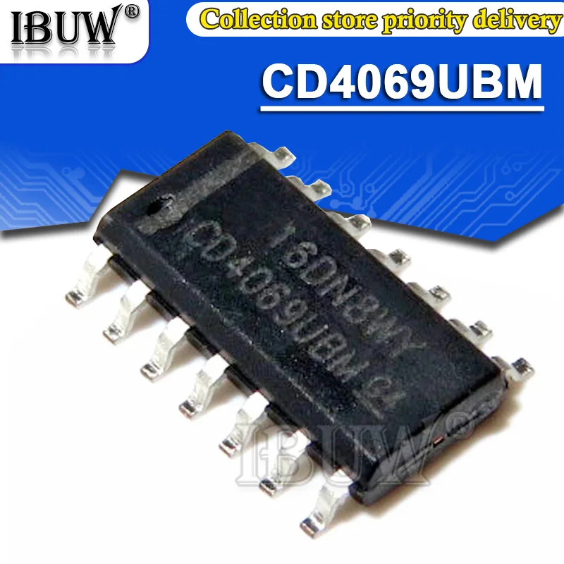100 шт. CD4069UBM SOP14 CD4069 SOP-14 SOP