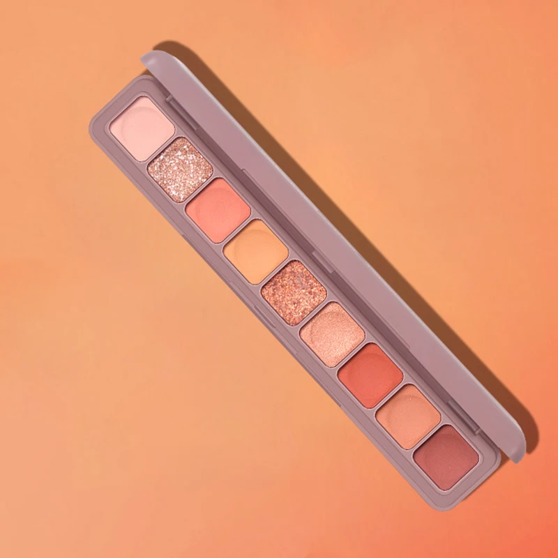 

1Pcs Fashion Eyeshadow Palette 9 Colors Fingertip Eyeshadow Palette Glitter Eye Shadow Makeup Nude Beauty Make up set Cosmetics
