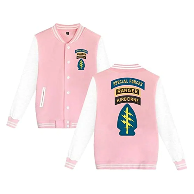 

Unisex Baseball Uniform Jacket Hoodie Sweater Sport Coat Sweatshirt