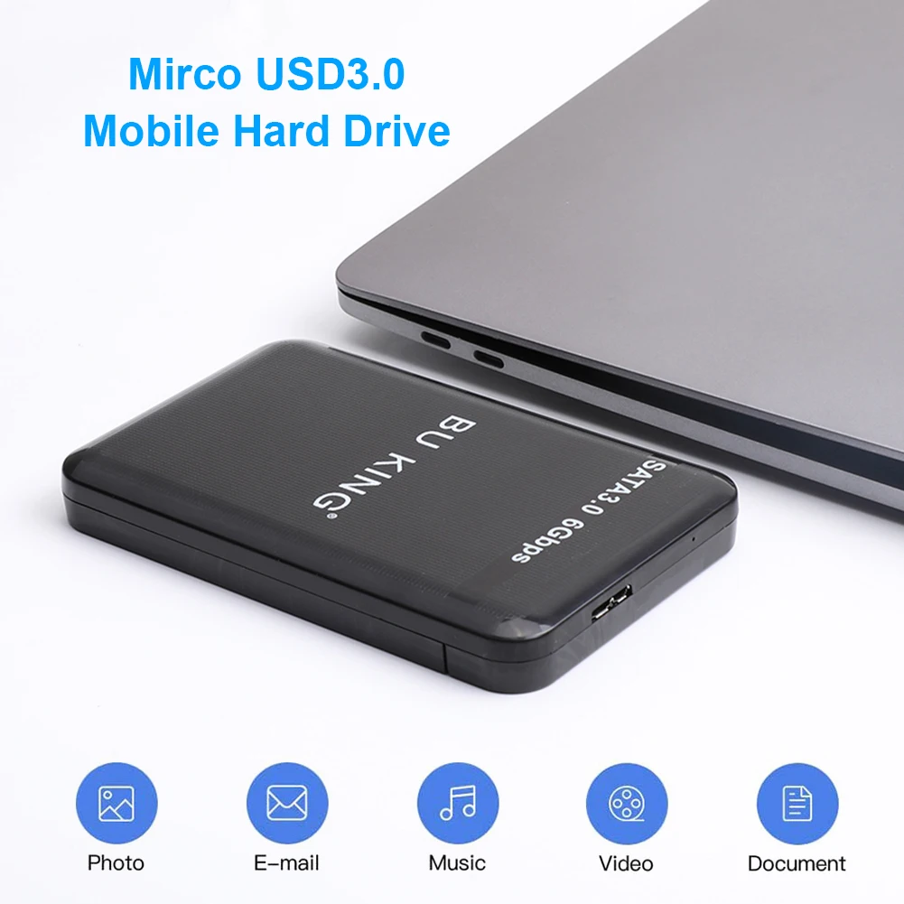 YD0015 External Hard Drive disk USB 3.0 2.5 inch Portable Plastic Shell 250GB  HDD HD Storage Devices for PC Laptop New