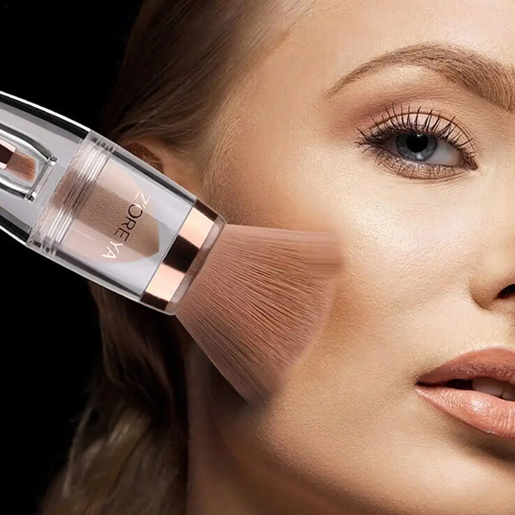 

Multifunctional Makeup Brush Three-in-one Makeup Brush Cosmetic Practical Girls Tool For Women Gifts Birthday One-piece Por H5J6