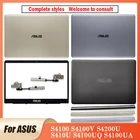 Новинка, Пластиковая Задняя крышка для ноутбука ASUS S4100 S4100V S4200U S410U S4100UQ S4100UA серии, передняя панель, петли