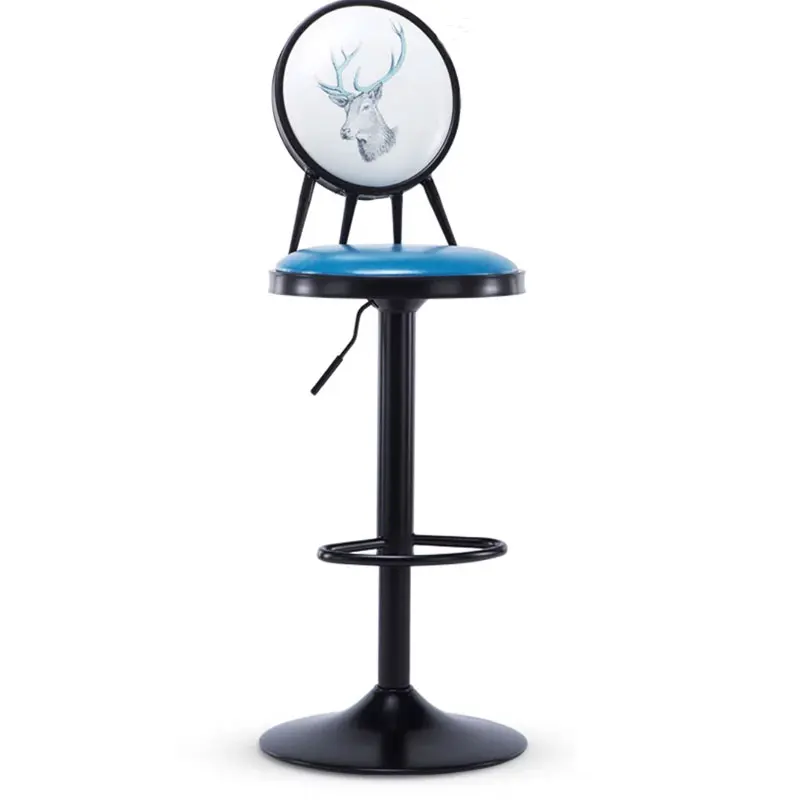 Барный стул в европейском ретро стиле простой креативный модный барный с высокой