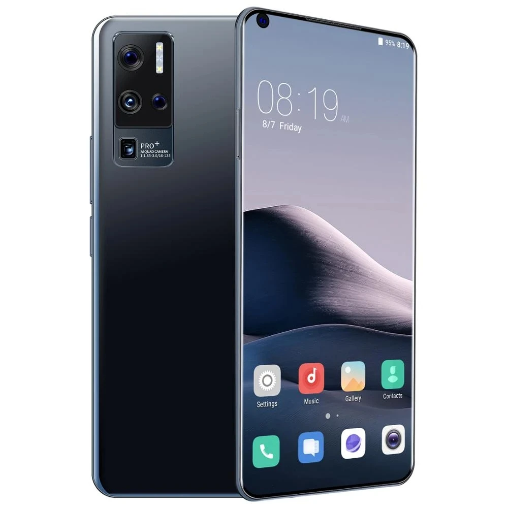 

Hot sale X50 Pro+ Global Smartphone 4G LTE 8G+256G 64MP Quad Camera 7.0" FHD+ Screen 48MP Selfie 5000mAh OTG Android 10