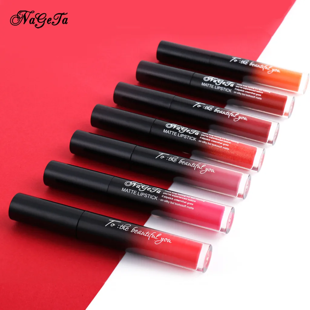 8 оттенков нижнее белье для губ зеркальная жидкая губная помада