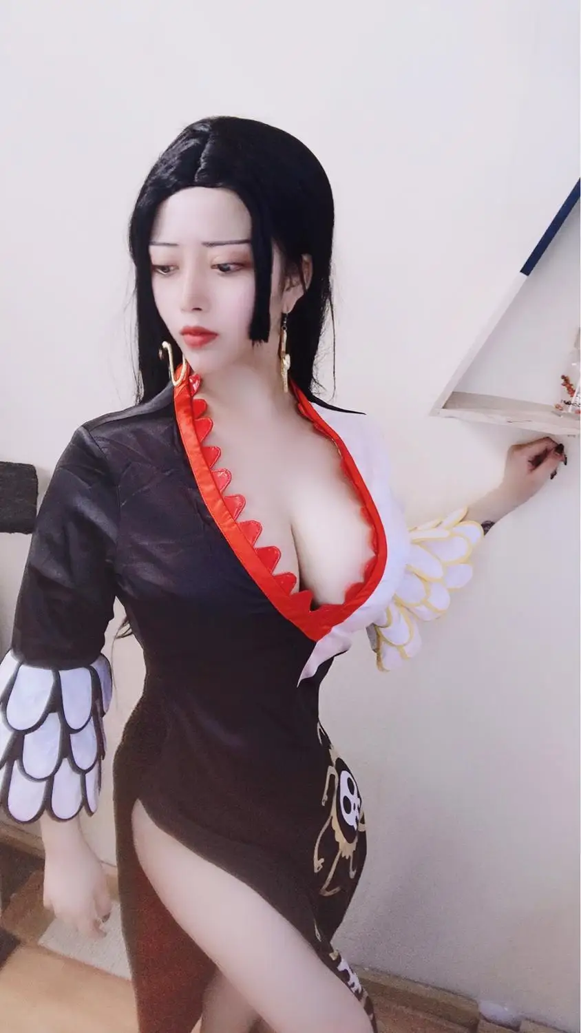 Цельнокроеный костюм для косплея с стемпедом ханбоа боа Ханкока цельнокроеный