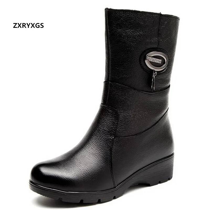 Новые Модные металлические сапоги Стразы с украшением из натуральной кожи