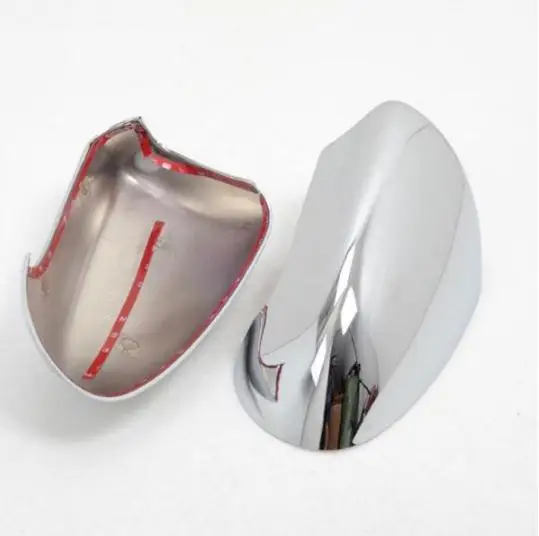 2 шт. ABS Хромированная Боковая дверь заднего вида зеркала Накладка для автомобиля