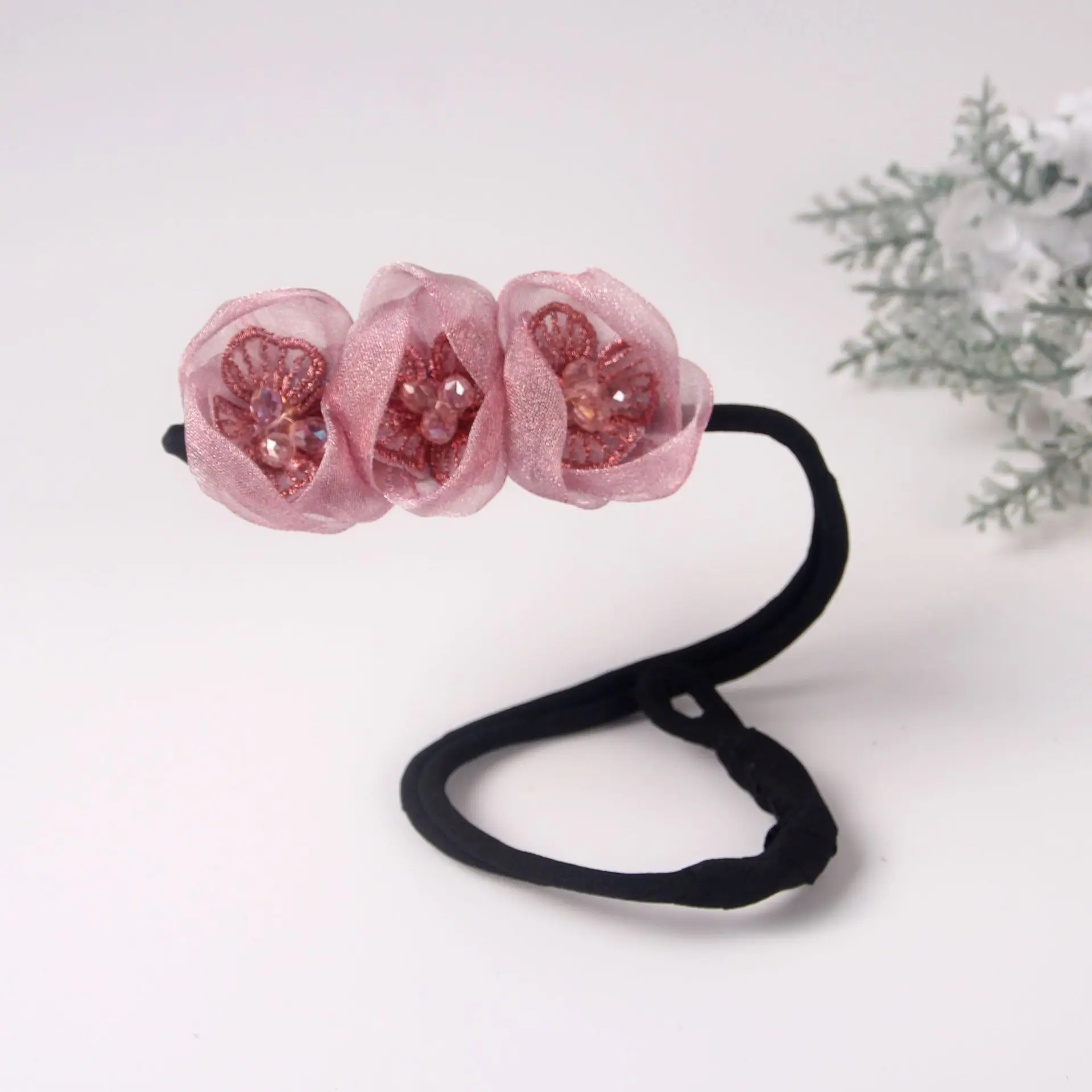 Заколка для волос в виде ленивого цветка стиле ретро элегантное оборудование с