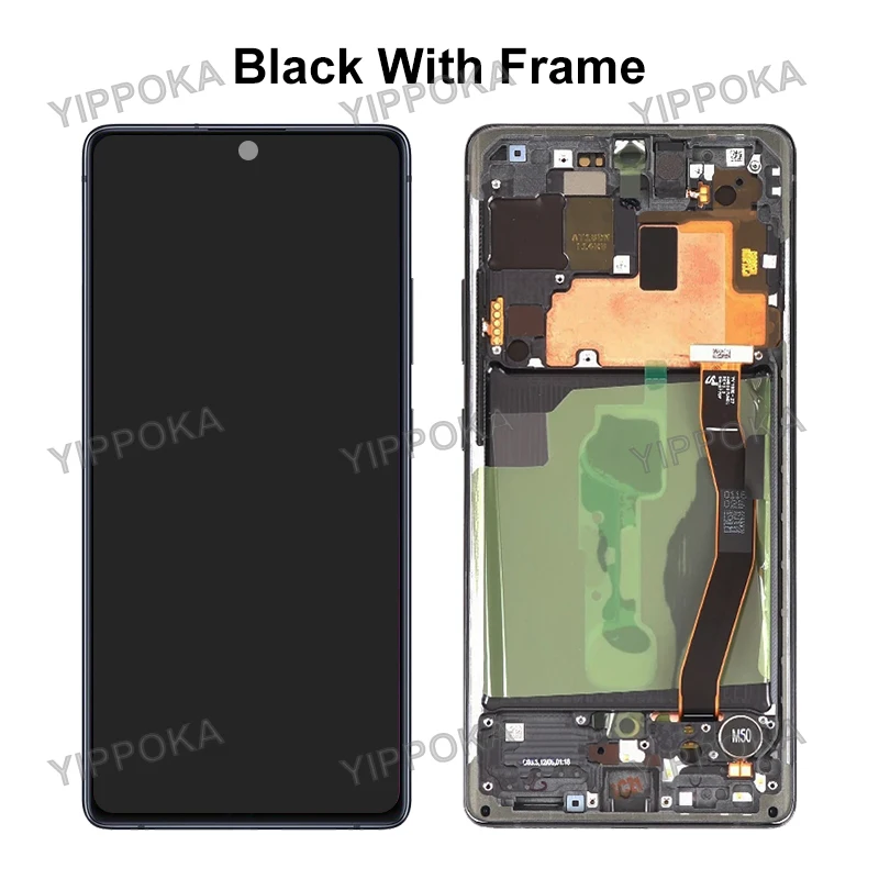 Digitalizador de pantalla t&aacute;ctil LCD Original para Samsung Galaxy S10 Lite, piezas de repuesto para pantalla SM-G770F/DS SM-G770F/DSM-2