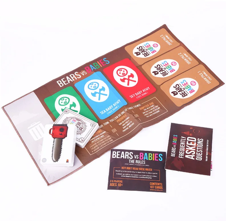 Медведи против младенцев английская версия настольная игра игрушки| |