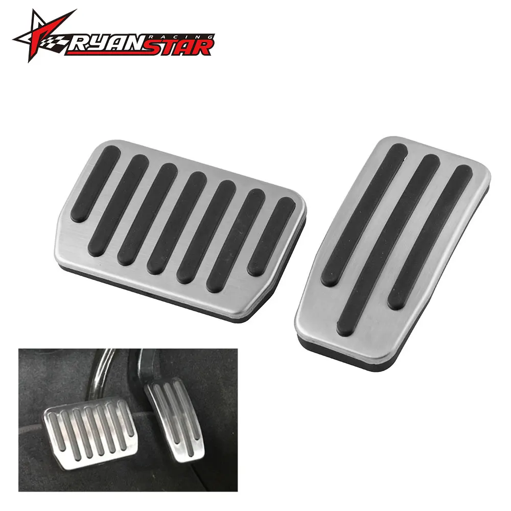 2 шт. Нескользящая производительность алюминиевый сплав акселератор ног