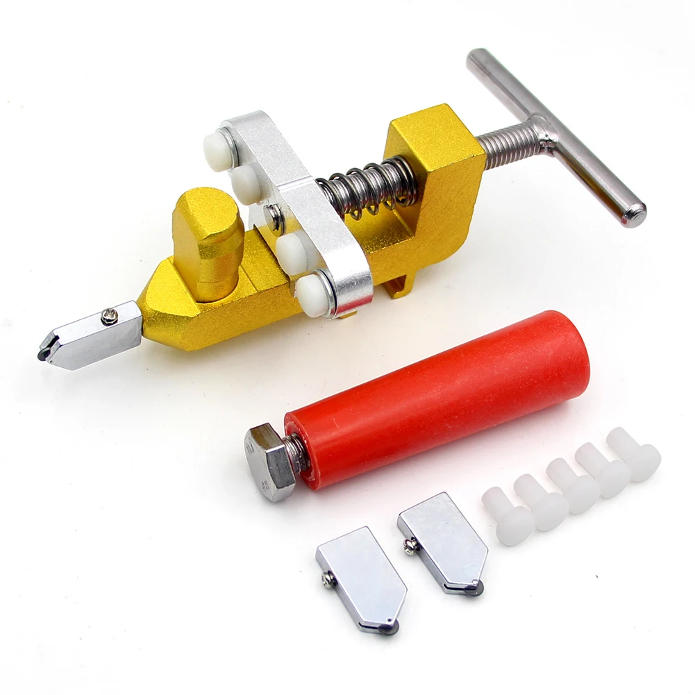 Профессиональная металлическая легко скользящая стеклянная плитка мраморная