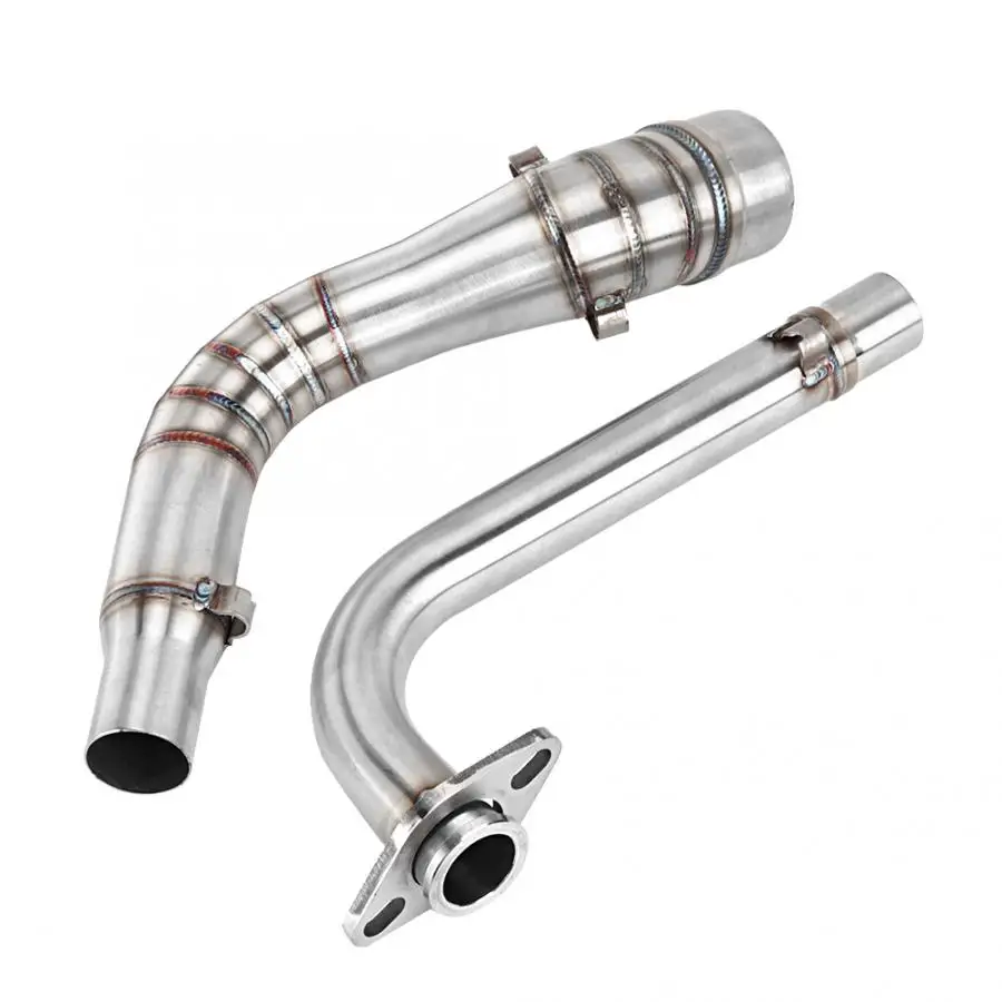 2 шт. мотоциклетные передние выхлопные аксессуары для трубки подходят NMAX 155 125