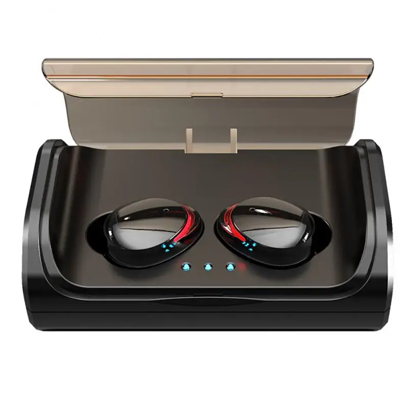 

TWS-T8 Bluetooth-compatible Earphone Wireless Headphone Stereo Music Headset Sport Earbuds Microphone For Xiaomi Iphone Huawei