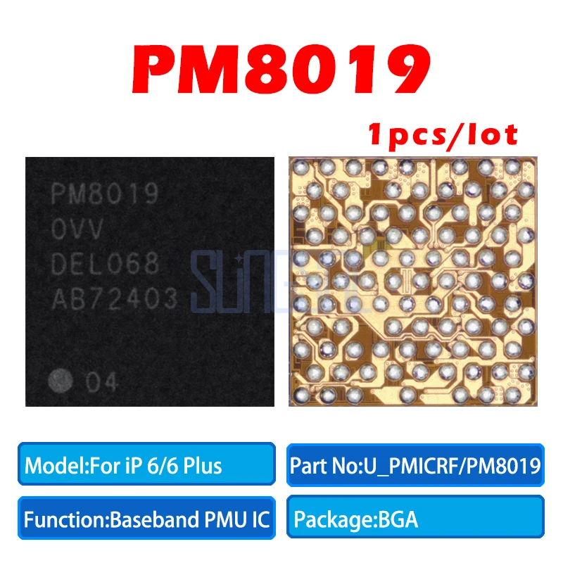 1 шт./лот 100% оригинальный PM8019 для iPhone 6 6G 6plus U_PMICRF небольшая мощность IC базовый