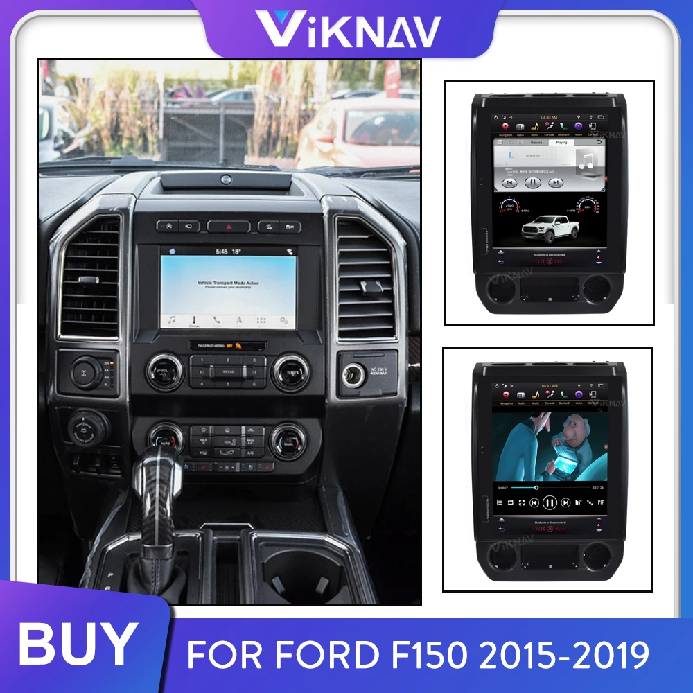 

2din GPS-навигация для Ford F150 2015-2019 автомобильное радио android головное устройство стереоприемник мультимедийный плеер