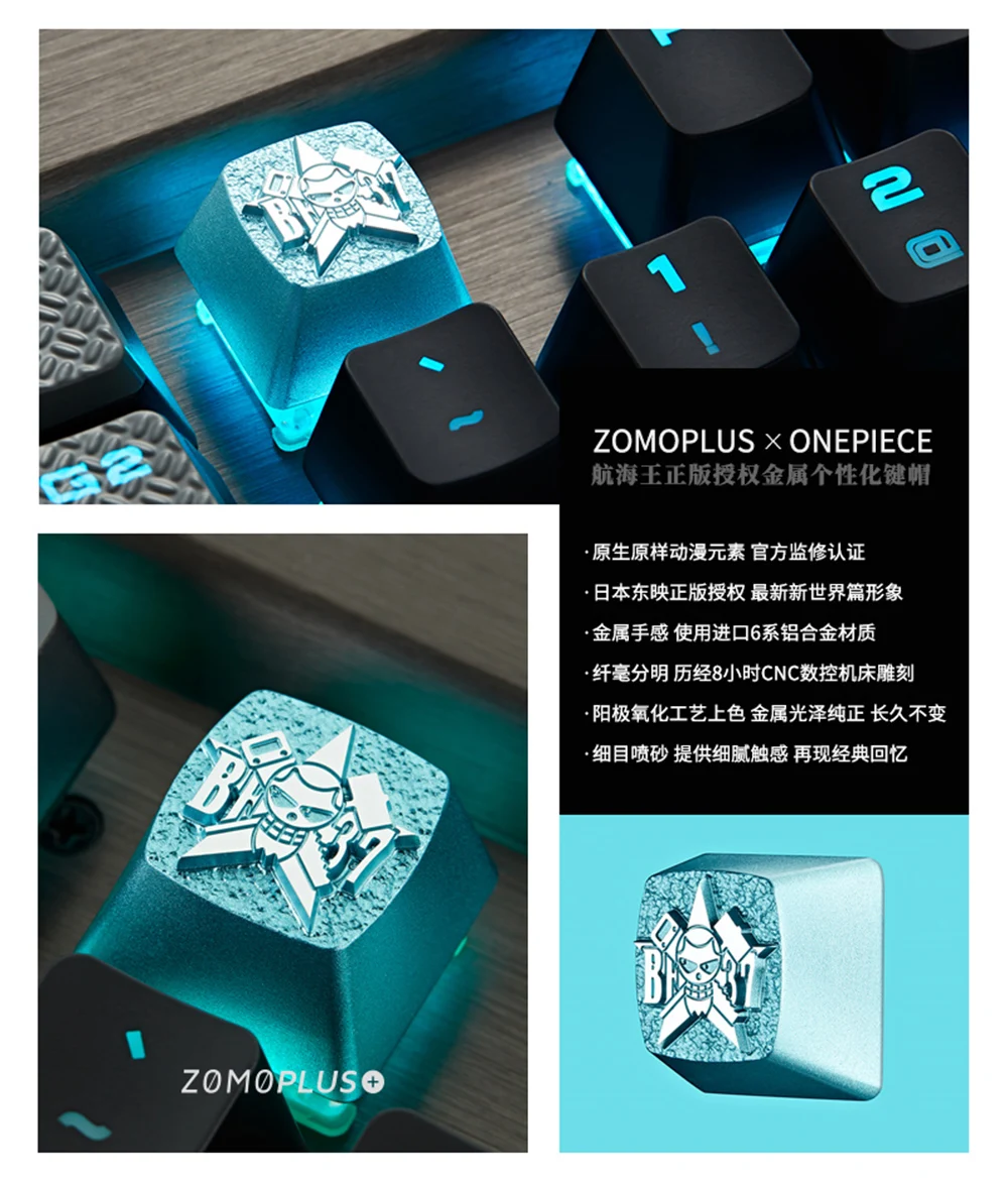Один кусок алюминиевого сплава Keycap для Cherry MX Переключатель Механическая игровая клавиатура индивидуальные брелки для клавиатуры DIY украшения