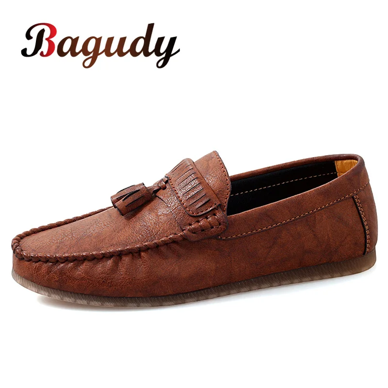 Мужские кожаные лоферы ручной работы черные деловые мокасины на плоской подошве