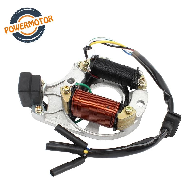 

High Quality Motorcycle Generator Stator Coil Magnet Motor For ZS Lifan Loncin 70CC-125CC Engines Pit Dirt Bike