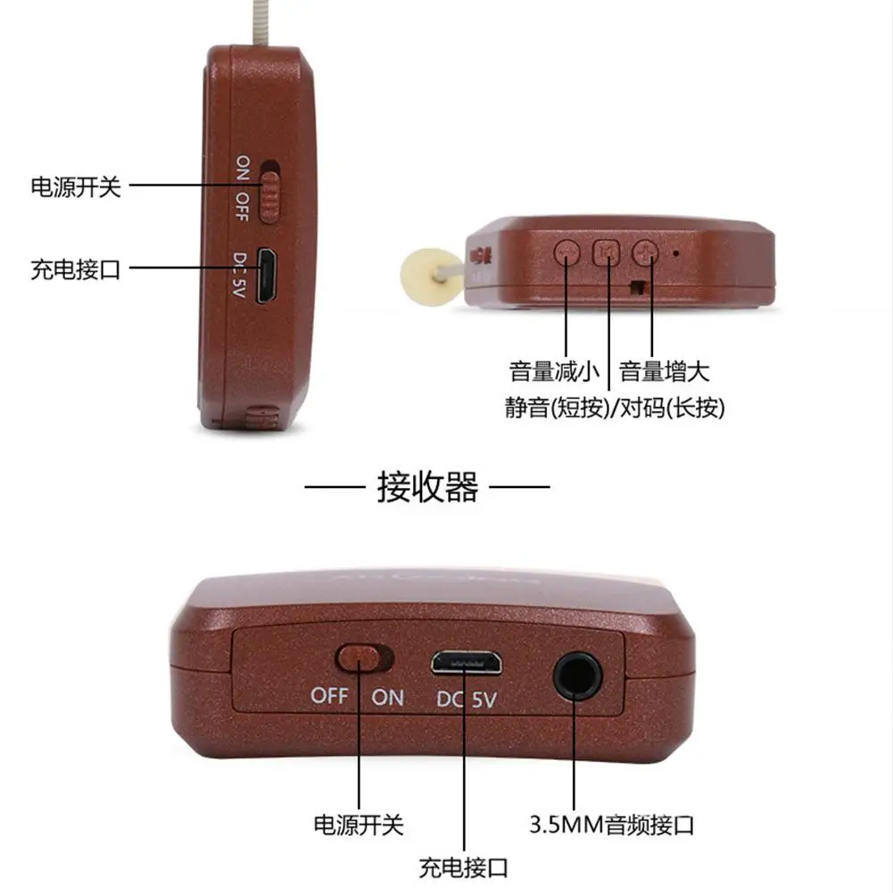 

Orphee Wireless Instrument Electronic Pickup Microphone Music Instrument Accessories for Violin Guitar Guzheng Zither Erhu