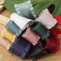 10yardslot ribbons for crafts ruffle webbing gift bouquet packaging baking home decorative tapes sewing accessories wholesale