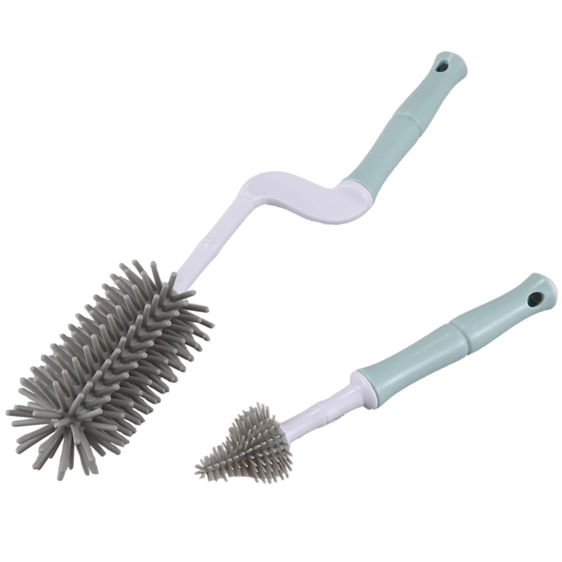 Силиконовый набор кистей для чистки бутылочек сосков инструмент бутылки с