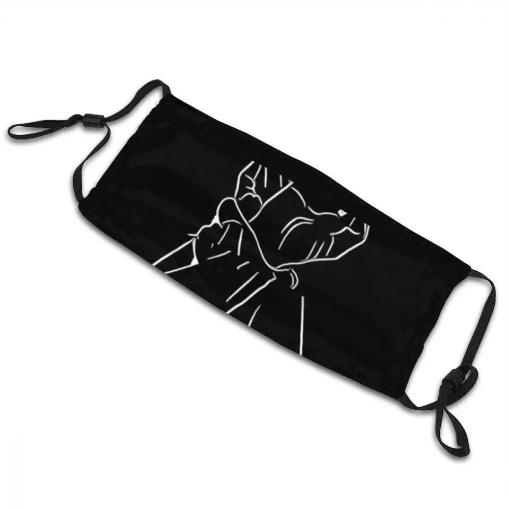 Большой палец с полным покрытием Нескользящие унисекс смертная записка и руки