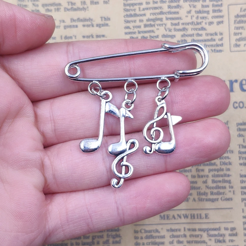 8 формы в стиле ретро с серебряным покрытием музыкальный символов серии гитары