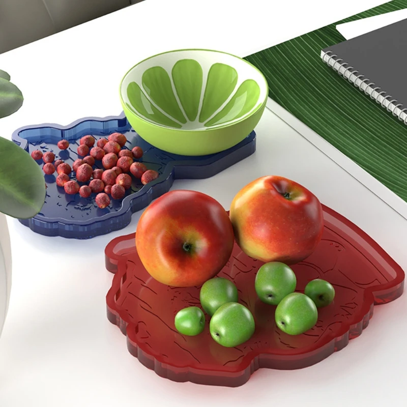 

Afro Female Tray Epoxy Resin Mold Fruit Serving Board Casting Silicone Mould DIY Crafts Jewelry Holder Making Tool
