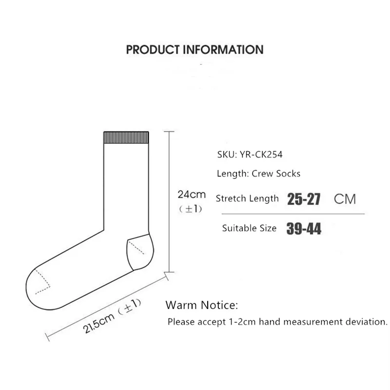 Носки мужские в деловом стиле DOIAESKV хлопок цвет ассортименте