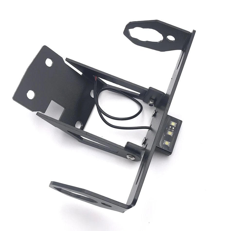 

for KAWASAKI Z650 NINJA 650 2017 2018 2019Motorcycle rear tail parts bracket CNC License Plate Holder LED Light