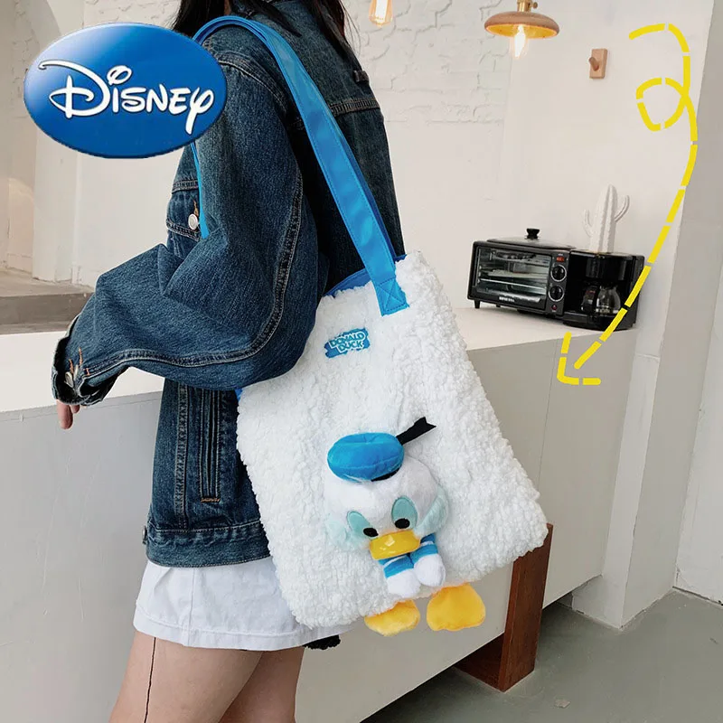 Диснеевских мультфильмов сумки на ремне для женщин 2020 новый Дональд Дак Мягкие