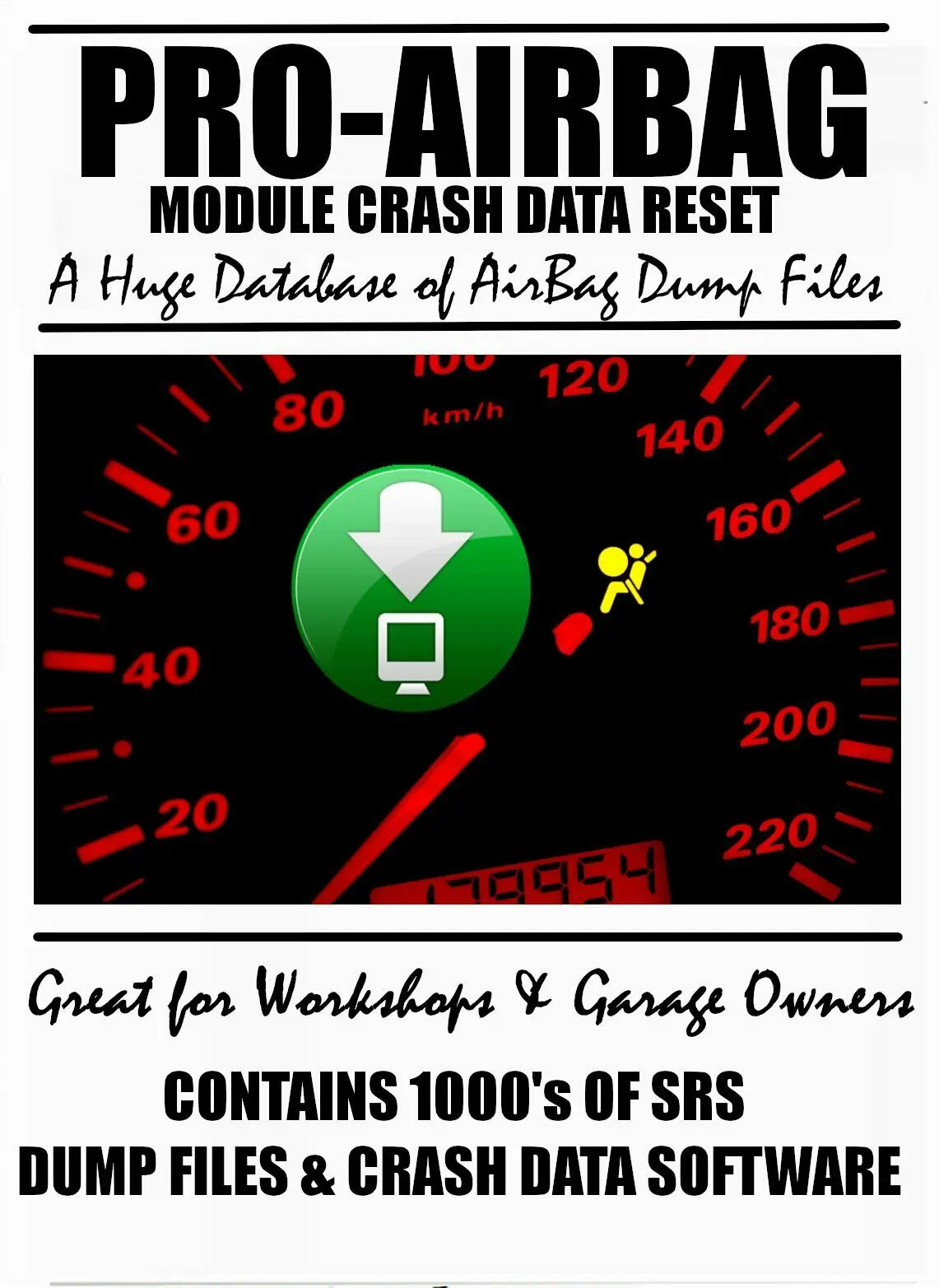 Профессиональные воздушные подушки SRS очищенные файлы самосвала и программное