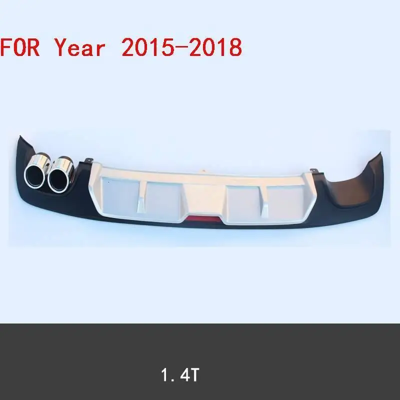 Rear Diffuser tuning Car Lip Automobiles Exterior Styling Mouldings Front Bumpers protector 15 16 17 18 FOR Volkswagen Jetta