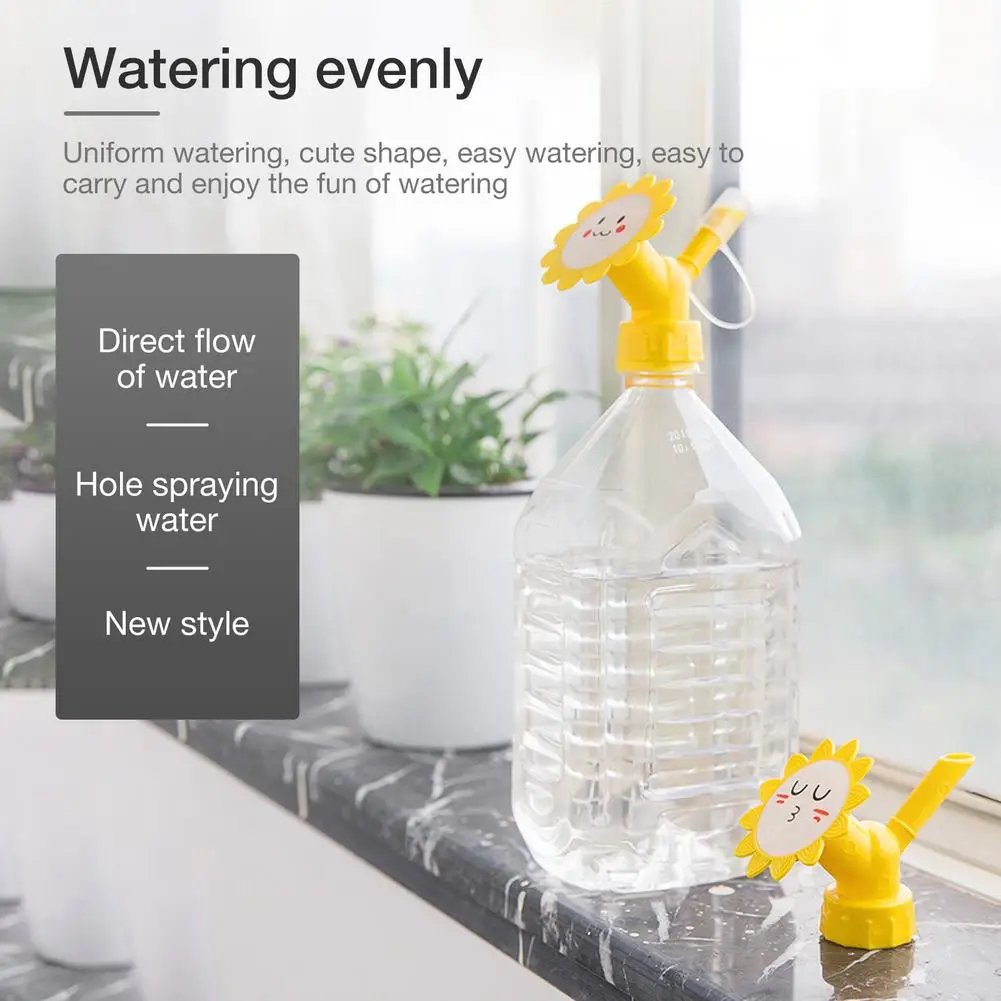 

Long nozzle Sprinkler head Watering can Bottle head Garden yard Grow flowers Planting tool sunflower Watering Sprinkler head