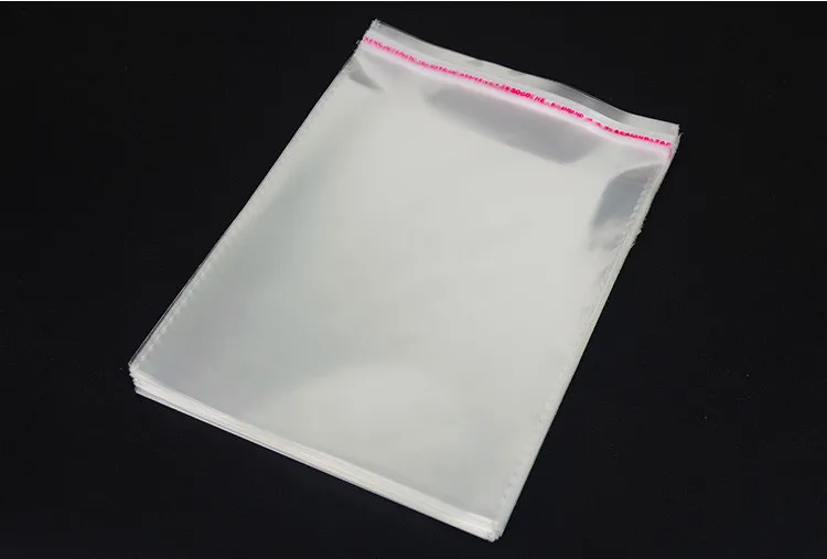 100pcs 28*42cm Self Adhesive Clear OPP/Poly Wedding Dresses Bag Transparent OPP Plastic Baby Clothing Packaging | Дом и сад