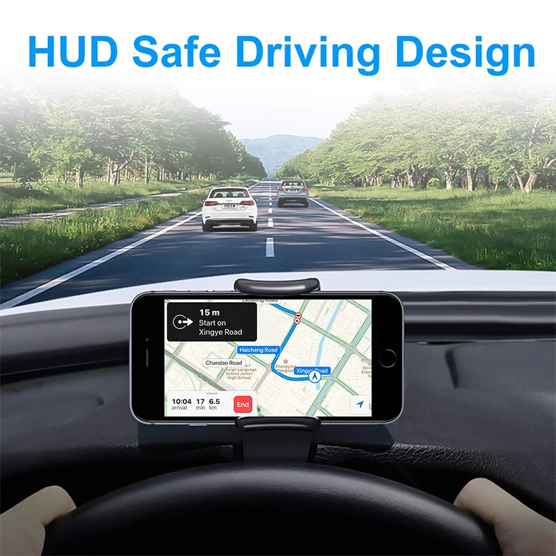 Новинка 2019 автомобильный держатель для телефона на приборную панель iphone 11 PRO HUD